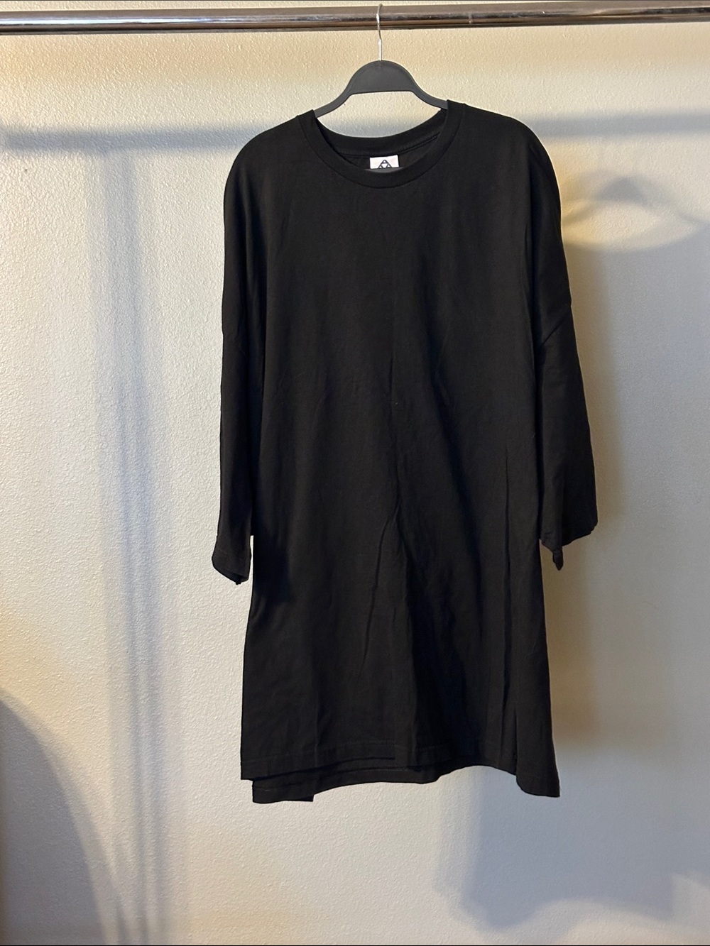 Men's Black short Sleeve Crewneck Tee